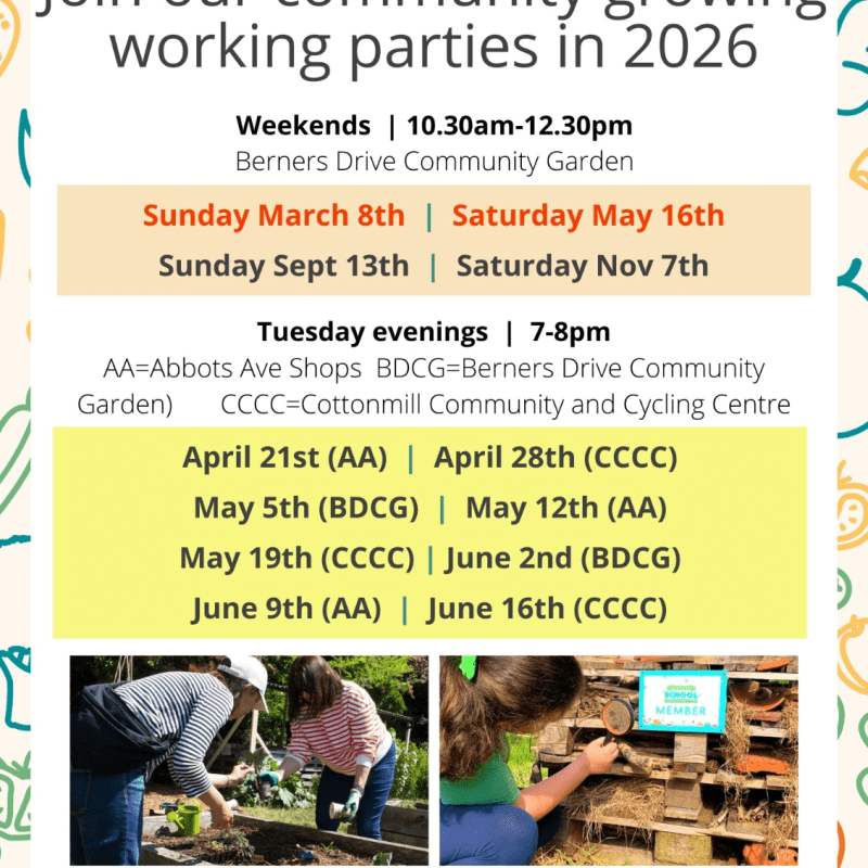 Join us for our 2026 working&nbsp;parties!